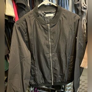 Stylish Black Bomber Jacket